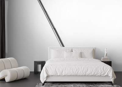 selfie stick isolated on white background Wall mural