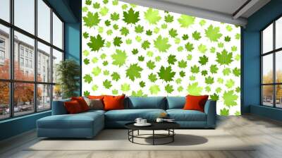 green leaf background 2 Wall mural