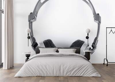 isolated headphone 2 Wall mural