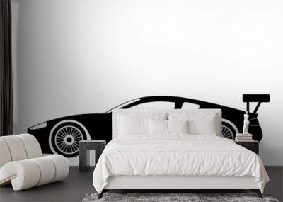 sport car vector Wall mural