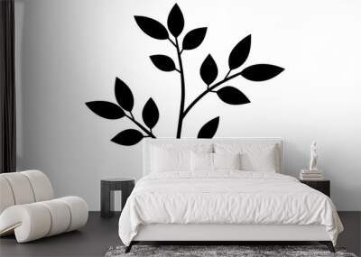 plant  and tree svg file Wall mural