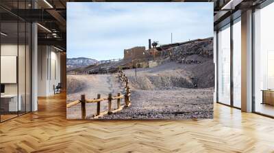 Borax Mining History of Death Valley Wall mural