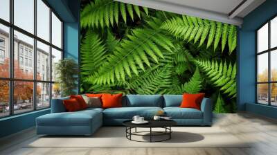 Plants leaf green nature Wall mural