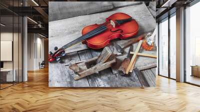 Violin making - instrument making
 Wall mural