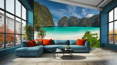 Phi-Phi island, Krabi Province, Thailand. Wall mural