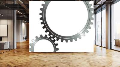 Gear set. Wall mural