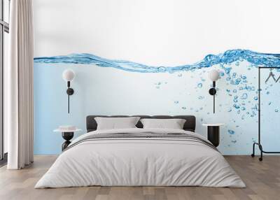 Water splash. Wall mural