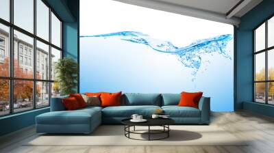 Water splash. Wall mural