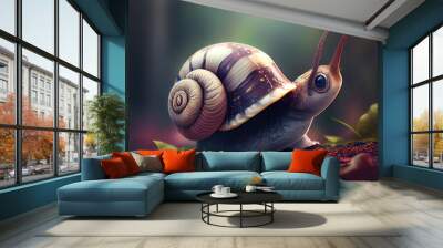 snail Wall mural