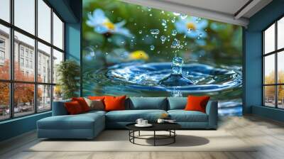 water conservation wallpaper Wall mural