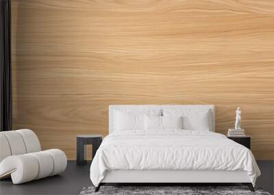 Texture of a tan medium wood with a sleek, modern finish, highlighting its sleek and simple grain patterns. Its light color makes it a versatile choice for both traditional and contemporary Wall mural