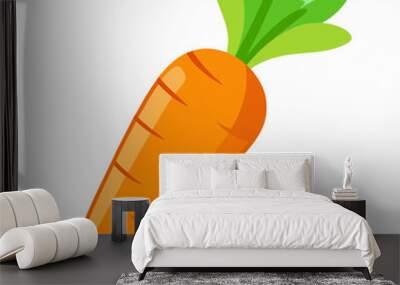 carrot vector illustration Wall mural