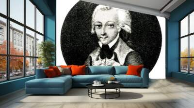 Mozart, austrian composer, as child ca. 1771 Wall mural