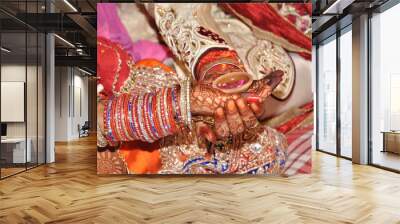 Indian wedding custom - KANYADAN Wall mural