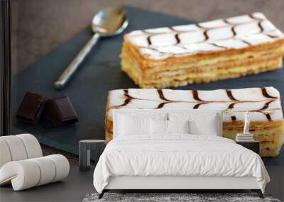 mille-feuille Wall mural