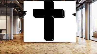 Christian Crosses set  Wall mural