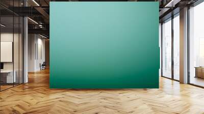 gradient green background. Abstract, wallpaper Wall mural