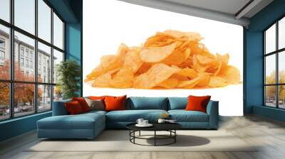 Chips golden snack Wall mural