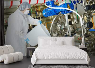 pharmaceutical industry worker Wall mural