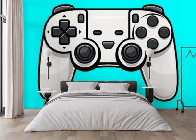 Joystick video game controller  Wall mural