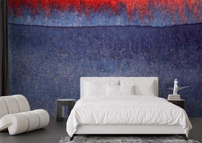 blue watercolor background with paper texture 1 Wall mural