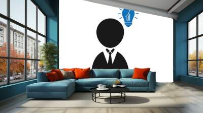 business idea icon Wall mural