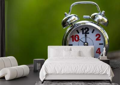 Retro Alarm Clock Wall mural