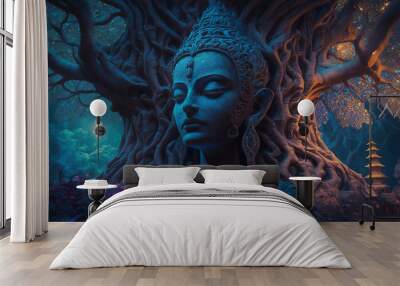 Buddha Wall mural