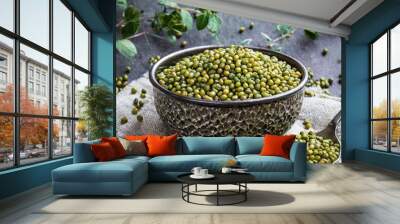 Mung Bean or Green gram Wall mural