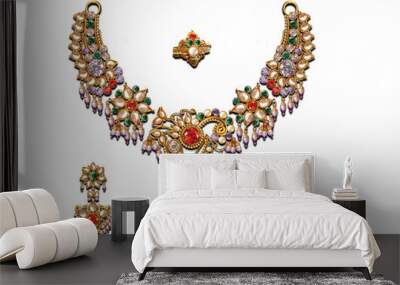 Pearl necklace set Wall mural