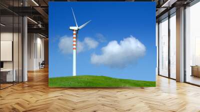 Wind turbine Wall mural