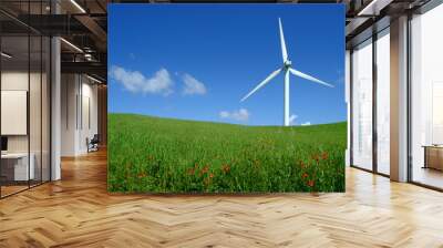 Wind turbine Wall mural