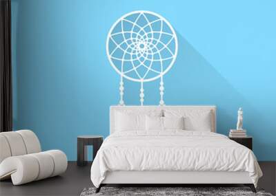 Dream catcher vector icon. Wall mural