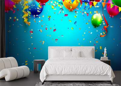 Celebration background Wall mural