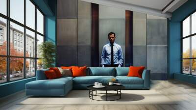 businessperson Wall mural