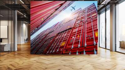 Cargo containers Wall mural