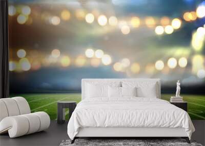 light of stadium Wall mural