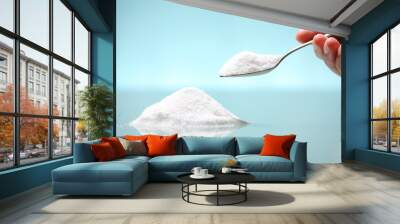 Pile of salt Wall mural