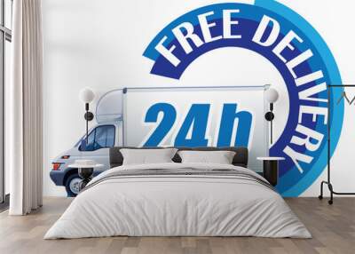 Free delivery - 24h Wall mural