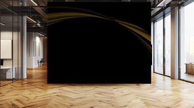 abstract black and gold are light with white the gradient is the surface with templates metal texture soft lines tech diagonal background gold dark sleek clean modern. Wall mural