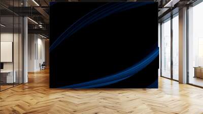 abstract blue and black are light pattern with the gradient is the with floor wall metal texture soft tech diagonal background black dark clean modern. Wall mural