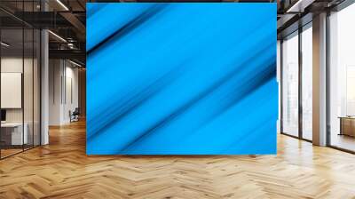 abstract blue and black are light pattern with the gradient is the with floor wall metal texture soft tech diagonal background black dark clean modern. Wall mural