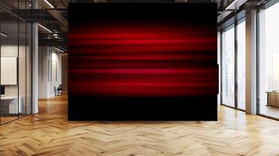 abstract red and black are light pattern with the gradient is the with floor wall metal texture soft tech diagonal background black dark sleek clean modern. Wall mural