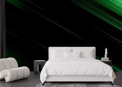 Background black and green dark are light with the gradient is the Surface with templates metal texture soft lines tech gradient abstract diagonal background silver black sleek with gray. Wall mural