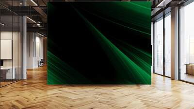 Background black and green dark are light with the gradient is the Surface with templates metal texture soft lines tech gradient abstract diagonal background silver black sleek with gray. Wall mural