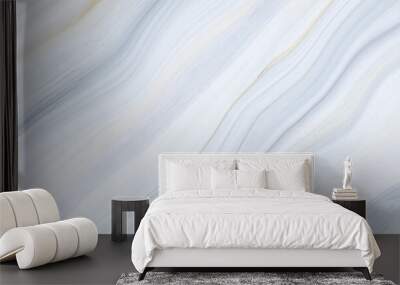 Marble rock texture blue ink pattern liquid swirl paint white dark that is Illustration background for do ceramic counter tile silver gray that is abstract waves skin wall luxurious art ideas concept. Wall mural