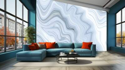 Marble rock texture blue ink pattern liquid swirl paint white dark that is Illustration panorama background for do ceramic counter tile silver gray that is abstract waves skin wall luxurious art ideas Wall mural