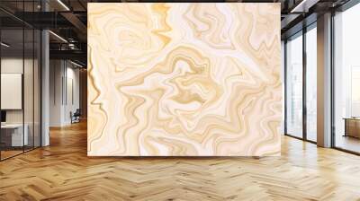 Marble wall white brown pattern ink swirl yellow green graphic background abstract light elegant grey for floor plan ceramic counter texture tile gray silver background natural for interior decoration Wall mural