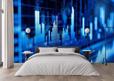 Banks financial performance Wall mural