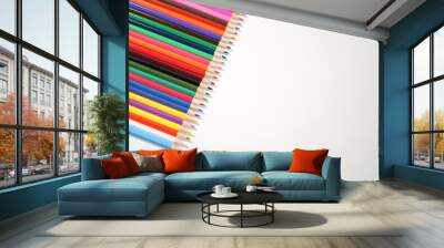 Colored Pencils - Angled 2 Wall mural